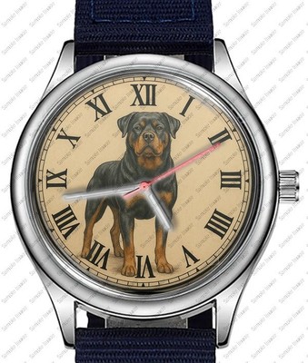 Rottweiler Dog Trendy 38mm Face Wrist Watch