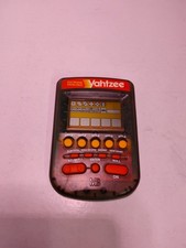 Milton Bradley Yahtzee Electronic Handheld - Clear Black