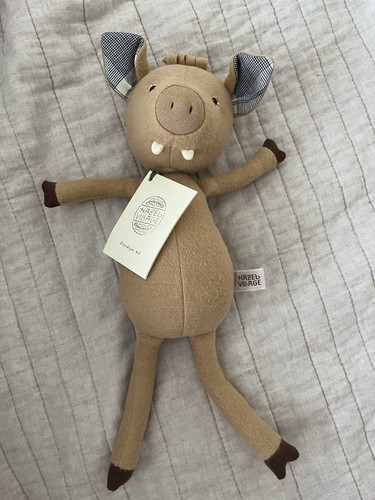 Retired HV Doll Hazel Village Augustus Boar Stuffed Excellent