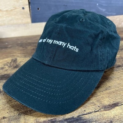 One of My Many Hats Adjustable Hat Baseball Cap Black Adjustable