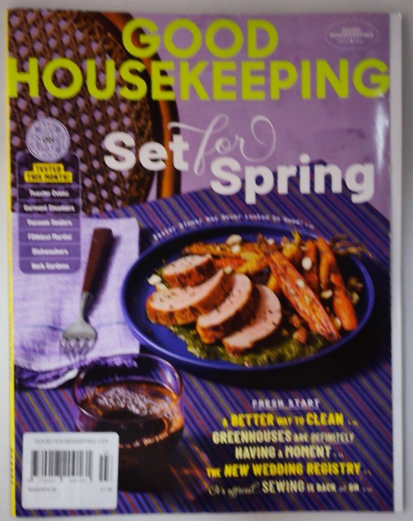 Good Housekeeping USA magazine March/April 2026 Set for Spring, Toaster ovens