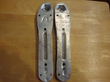 Set of "Chicago" 7 Metal Roller Skate Plates/Frames