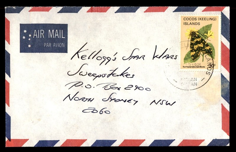Mayfairstamps Cocos (Keeling) Islands 1981 30 cents bug and flower to North Sydn