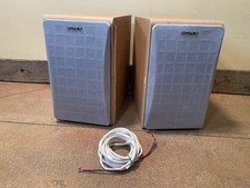 Sony SS-CCP1 Speaker System 6 Ohm Bookshelf AV294 Display Vintage Pair