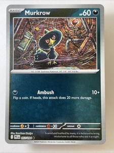 Murkrow Pokemon Card