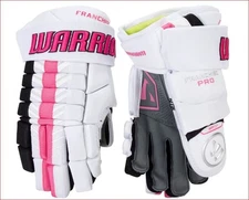 Warrior Franchise Pro Senior Hockey Gloves- Many Colors and Sizes