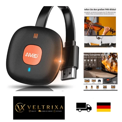 4K Wireless HDMI Dongle Drahtlos Display Adapter Screen Mirror - Bild 1 von 4