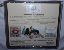 Dorm Sheet Set, LUXCLUB Microfiber Twin XL 3PC Sheets Tree Bark Brown NEW