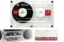 Maxell UR-90 Blank Audio Cassette Tapes 90 Min Normal Bias Type 5 Pack