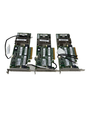 Lot of 3 HP P440 Smart Array 12GB/s SAS Controller w/4GB Cache 749797-001