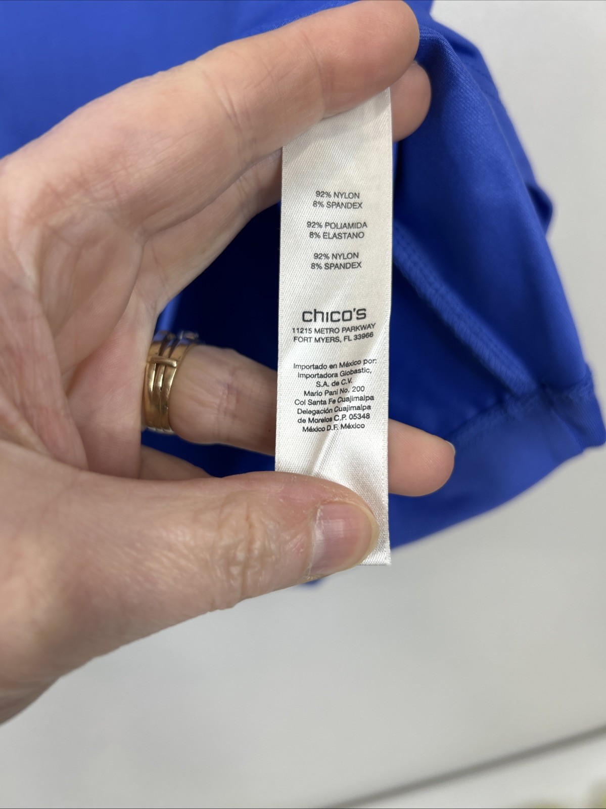 Chico’s Timeless Tank Top Basic Bluish Purple Cla… - image 6