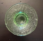 Vintage Set of 6 Rare Hazel Atlas Florentine #1 Green Glass Small Wine Goblet — photo 4