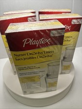 5  Playtex Baby Drop-Ins Liners Pack of 50 8-10 oz Nurser Bottle Infant