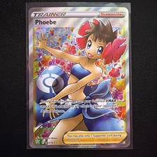 Phoebe (Full Art) 161/163 Ultra Rare Battle Styles Pokemon TCG on eBay