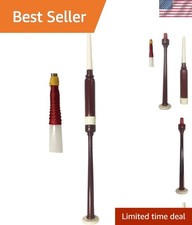 Rosewood Highland Bagpipe Practice Chanter with Reed Imitation Ivory Fittings