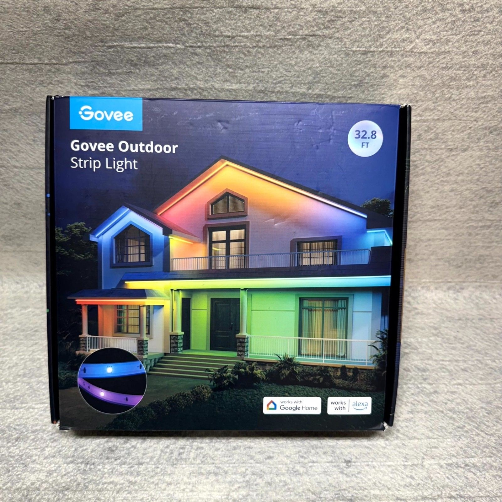 Govee RGBIC Pro Outdoor Strip Lights 32.8ft 2.4G WiFi Smart