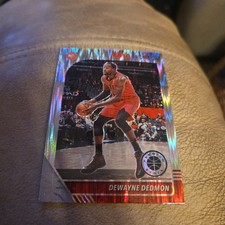 2019-20 Panini Hoops Premium Stock Dewayne Dedmon Hawks Flash Prizm Card #278