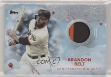 2020 Topps Holiday WalMart Mega Box Relics Metalic 10/10 Brandon Belt v7j