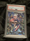2024 Panini Prizm Prizmatic #2 Drake Maye Green Wave PSA 10 Rookie RC