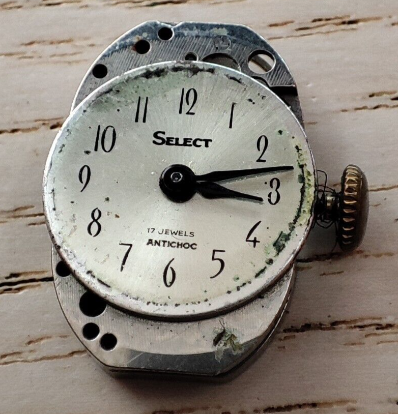 Parrenin 25 19.5mm watch movement for parts and repairs