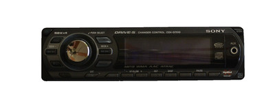 Sony Xplod 52Wx4 FM/AM CD Player Drive Changer Control CDX-GT510 FACEPLATE ONLY