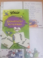 Diddl Sammelordner Bl&auml;tter T&uuml;ten Vintage prall gef&uuml;llt Papiert&uuml;ten Ordner
