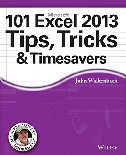 101 Excel 2013 Tips, Tricks and Timesavers-John Walkenbach - Image 6