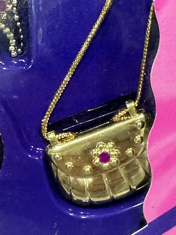 Barbie Accessories Vintage Pretty Treasures Jewelry/Shoes/Purse/Crown NRFP NIP👑 - Image 2 of 4