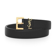 Saint Laurent Cassandra Monogram Square Gold Belt 634440 DTI0W 1000 144734661