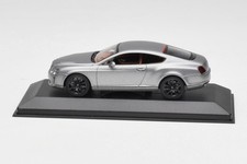 BENTLEY001 Bentley Continental GT Grey & Black Wheels Minichamps 1/43