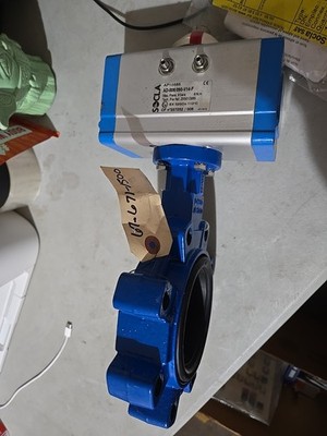 SOCAL PNEUMATIC BUTTERFLY VALVE AP10585 NEW