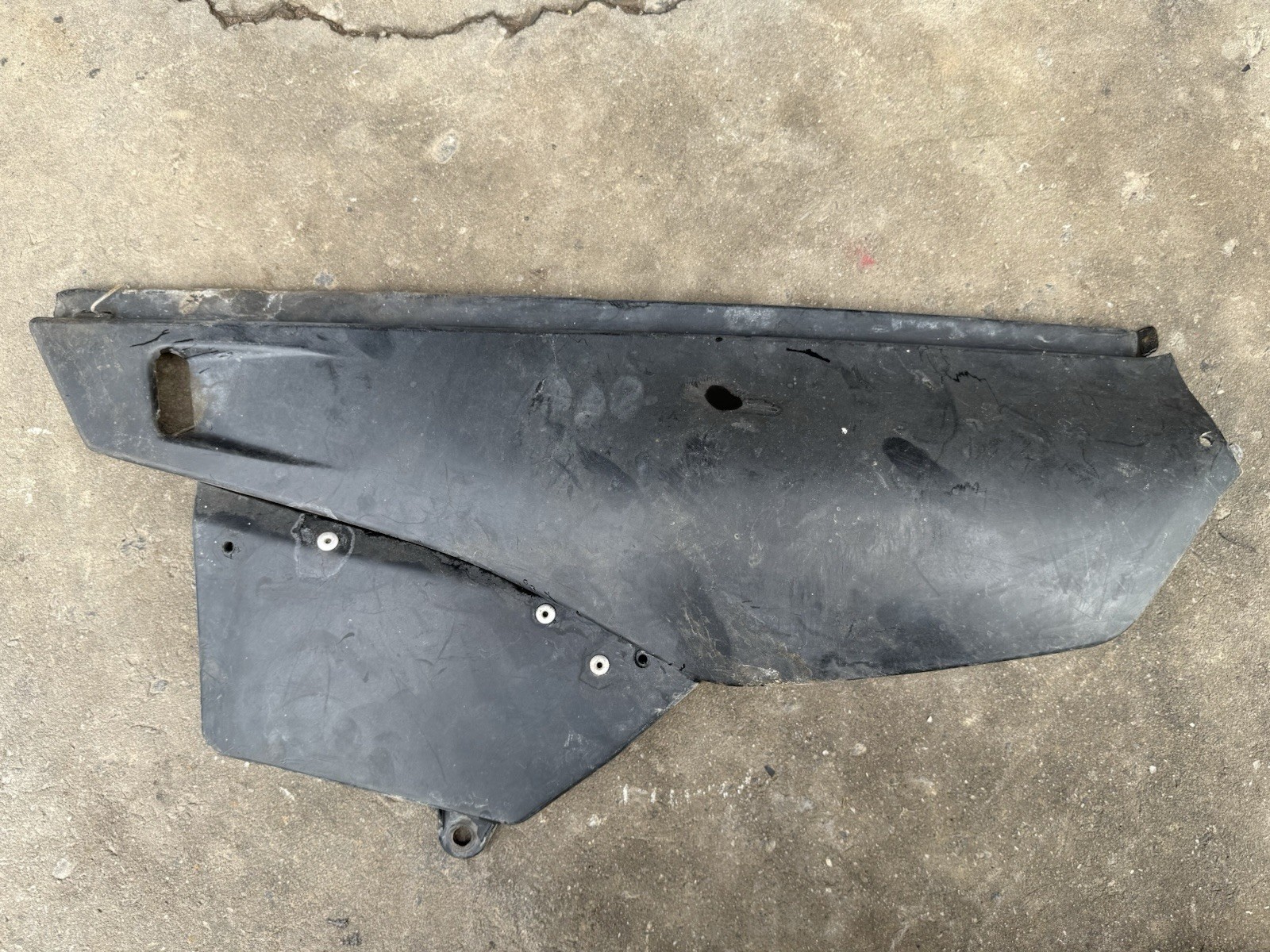 Yamaha XT600 XT600 Side Cover Covers Plastic Trim Parts Part oem genuine