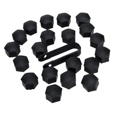 20tlg Schwarz Auto Radmutternabdeckung Kappe Kit fit für Tesla Model 3 X S