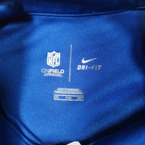 Indianapolis Colts Shirt Mens 2XL NFL Football Dri Fit Nike On Field Apparel - Picture 6 of 13
