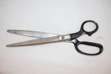 Vintage Case XX Blunt/Rounded Tip/Nose 9 3/4" (5" cut length) Scissors USA made
