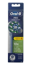 Oral-B Pro Cross Action Replacement Toothbrush Heads - Value Pack (4 count)