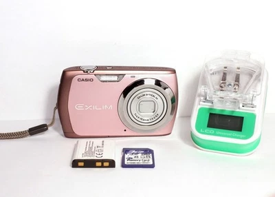 Casio Exilim EX-Z350 + batteria caricabatterie SD fotocamera Funzionante - Imagen 1 de 4