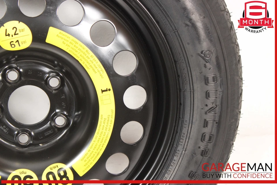 Аварийная запасная шина обод пончика колеса 07–20 Mercedes X164 GL450 ML550 18 дюймов от оригинального производителя - Изображение 3 из 4