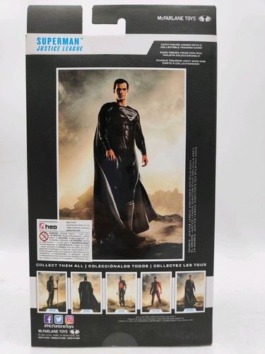 McFarlane Toys DC Multiverse Justice League 2021 Superman Black Suit - Imagen 5 de 5