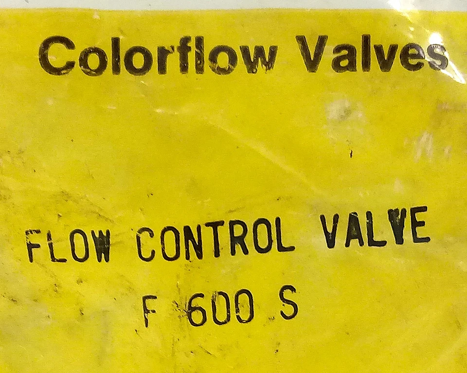 Parker F600S COLORFLOW 5000 psi 8 GPM 3/8 in NPT Hydraulic Flow Control Valve - Image 3 of 3
