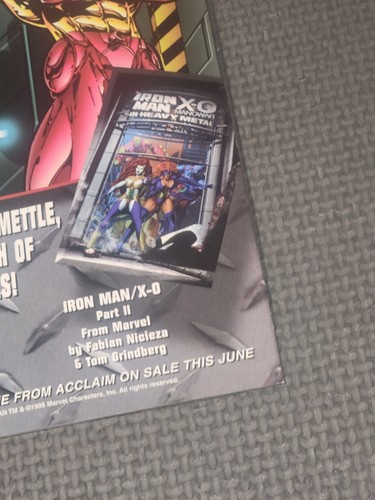 X-O MANOWAR #68 (1996) HTF Final Issue Aric Valiant Acclaim Comic XO Layton - Picture 7 of 11