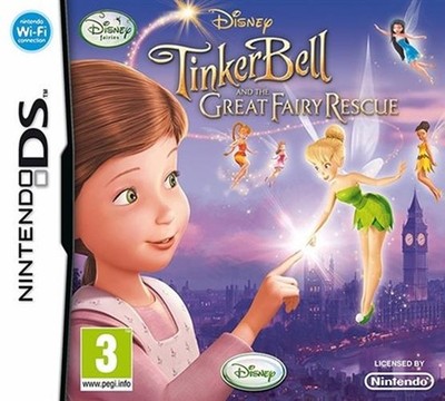 Tinkerbell & The Great Fairy Rescue - Nintendo DS Action Platformer Videospiel