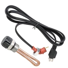 Engine Block Heater Element & Cable Cord 6B018 For 2003-10 F250 F350 F450