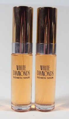 Two White Diamonds By Elizabeth Taylor EDT Purse/Travel Spray 0.33 oz /10 ml NEW