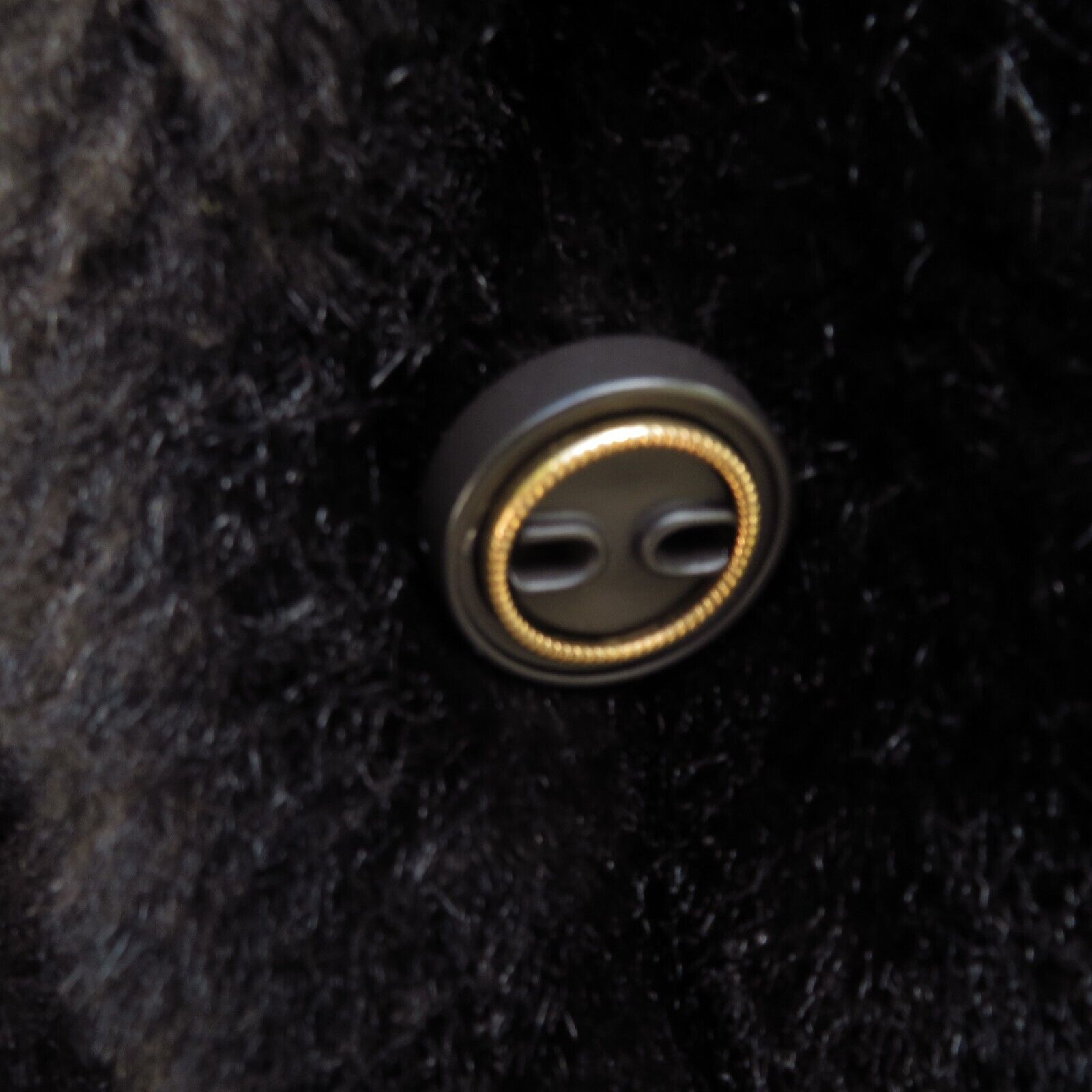 Grandella II faux Fur Coat Womens Size 14 black B… - image 5