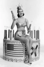 Vintage 4th of July Reprint - Patriotic Independence Day - 4x6 Glossy Magnet