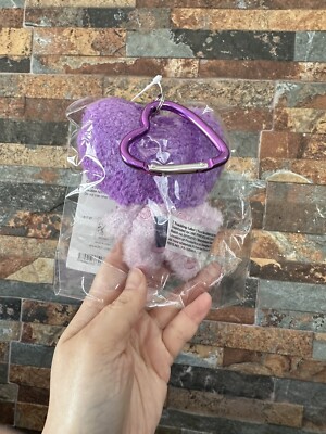 BT21 Official Authentic Goods TATA Purple Plush & MASCOT KEYCHAIN