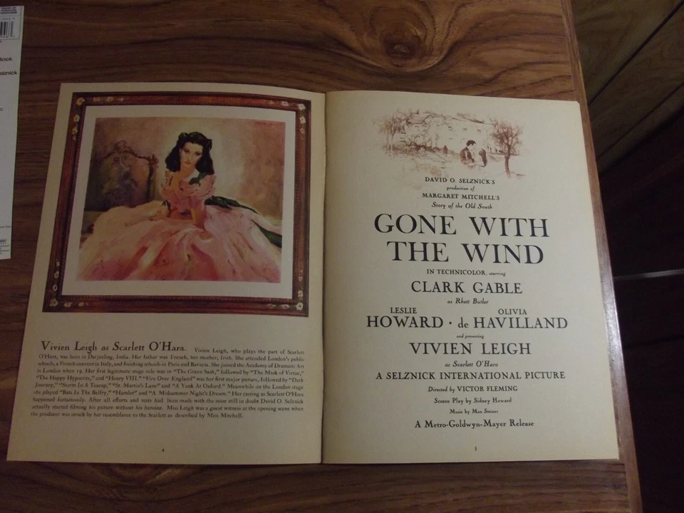 Gone with the Wind, 70th Anniversary in Red Velvet Cover - Image 4 of 4