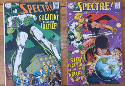 The Spectre  No 4 und 5 von 1968/69 in ca.  Z2 v. DC silver age first own series