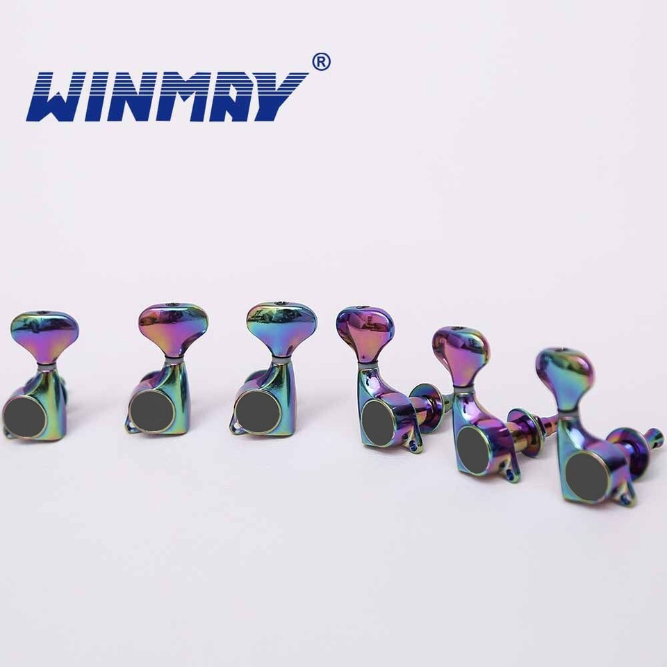181 Gear Ratio Guitar Tuners Machine Heads Tuning Pegs Chameleon Color